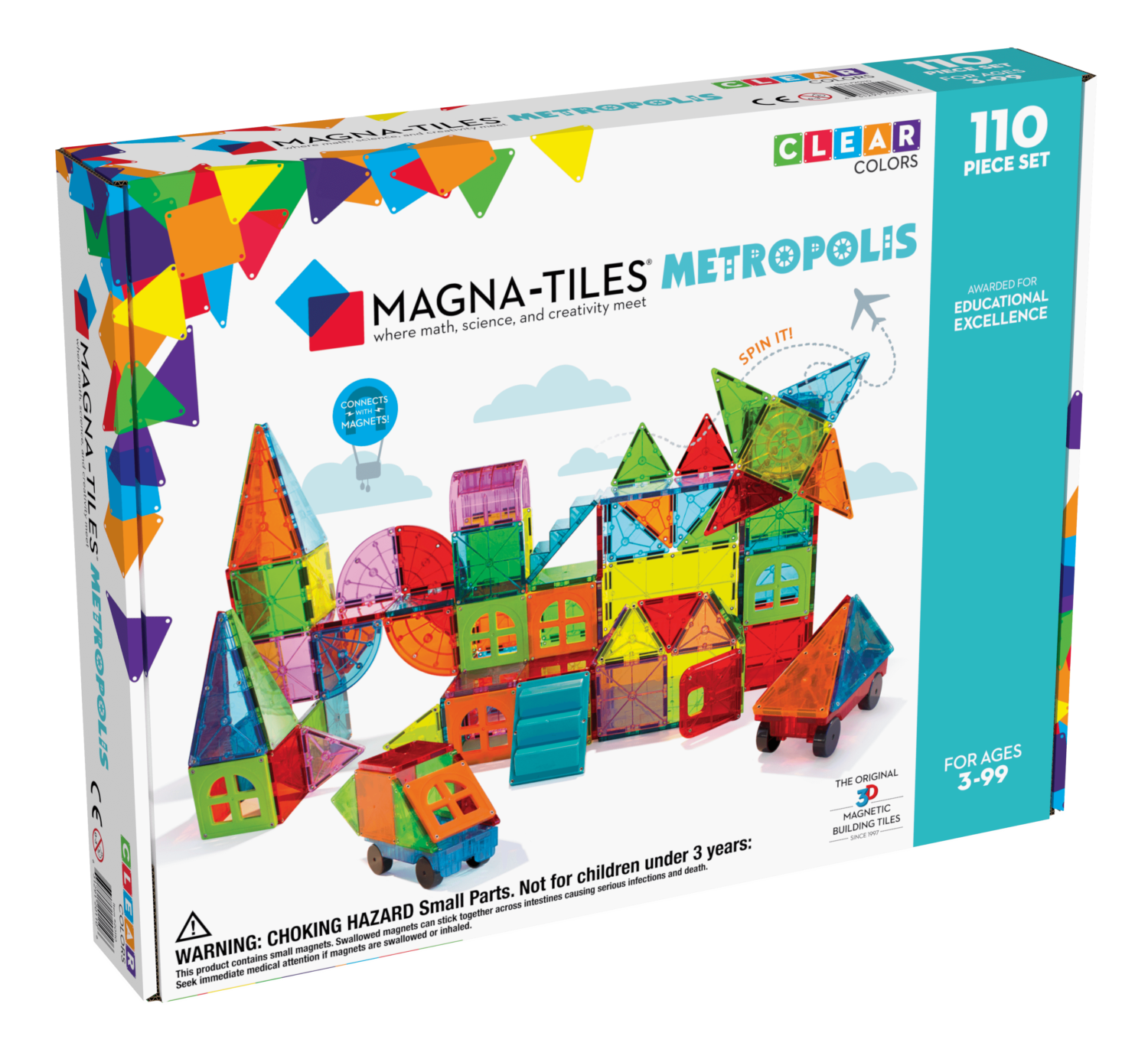 MAGNA-TILES - Metropolis 110 stuks - KIND KIDS
